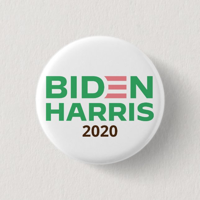 Badge Rond 2,50 Cm Bouton HBCU Biden Harris 2020 AKA blague (Devant)