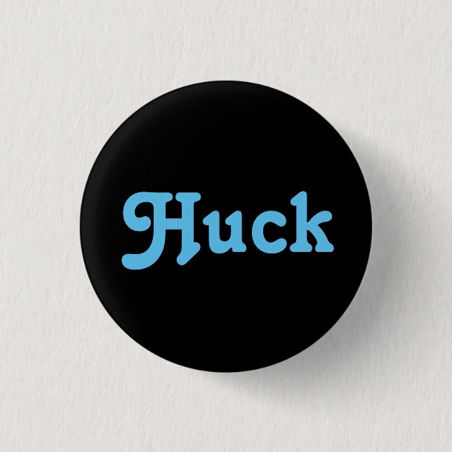 Badge Rond 2,50 Cm Bouton Huck (Devant)