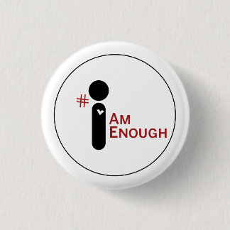 Badge Rond 2,50 Cm Bouton #IAmEnough
