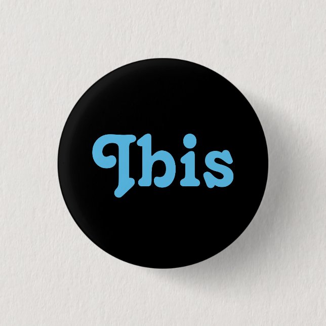 Badge Rond 2,50 Cm Bouton Ibis (Devant)