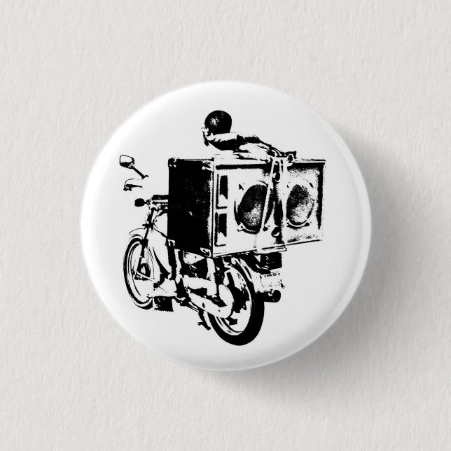 Badge Rond 2,50 Cm Bouton II de C.C d'AfH (Devant)