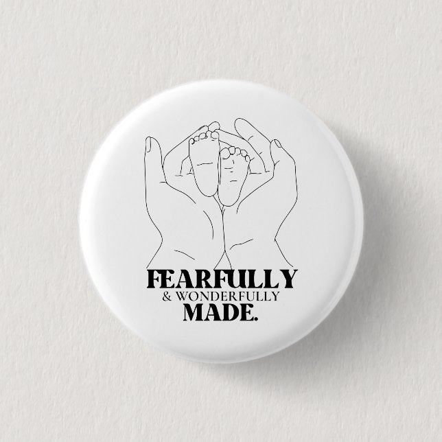 Badge Rond 2,50 Cm Bouton Imago Dei (Devant)