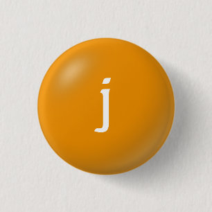 Badge Rond 2,50 Cm Bouton J Monogram