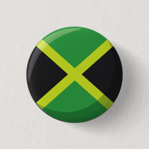 Badge Rond 2,50 Cm Bouton Jamaïque