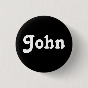 Badge Rond 2,50 Cm Bouton John