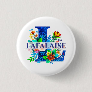Badge Rond 2,50 Cm Bouton LAFALAISE Style n° 350821