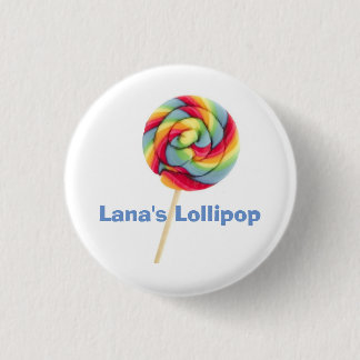 Badge Rond 2,50 Cm Bouton Lana's Lollipop 1