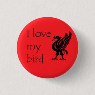 Badge Rond 2,50 Cm Bouton - Liverpool Liverbird