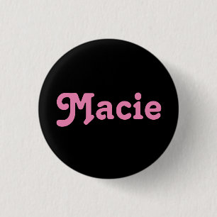 Badge Rond 2,50 Cm Bouton Macie