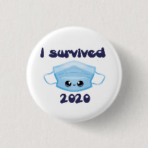 Bouton Masque 2020 Survived