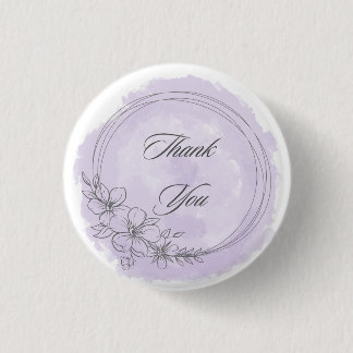 Badge Rond 2,50 Cm bouton merci