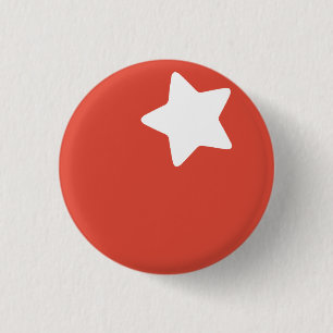 Badge Rond 2,50 Cm Bouton minuscule de tomate