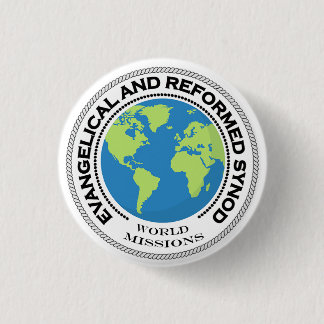 Badge Rond 2,50 Cm Bouton Missions mondiales E&R