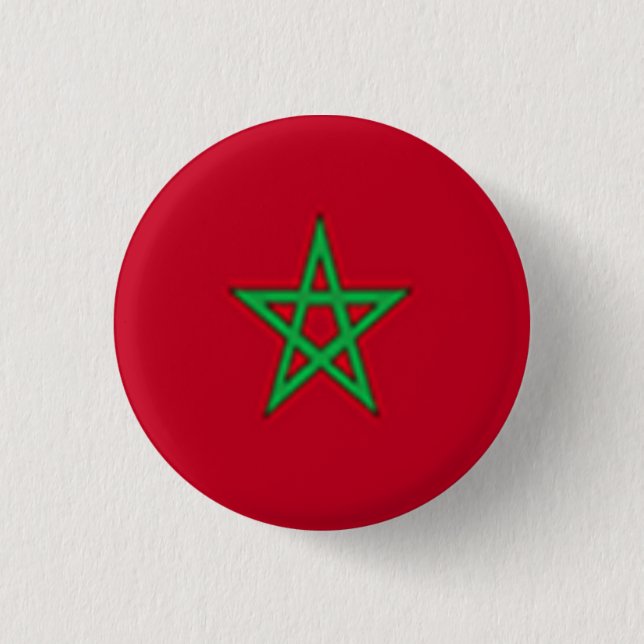 Badge Rond 2,50 Cm Bouton national américain maure (Devant)