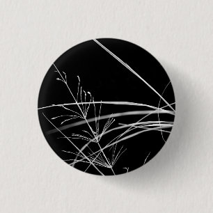 Badge Rond 2,50 Cm Bouton noir et blanc Abstrait