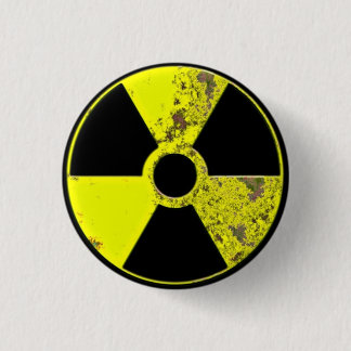 Badge Rond 2,50 Cm Bouton nucléaire