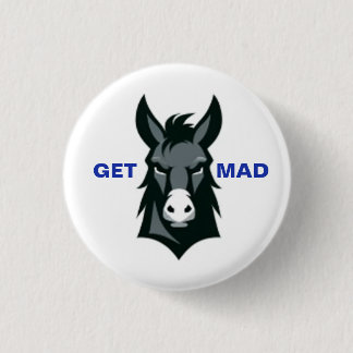 Badge Rond 2,50 Cm Bouton Obtenir Mad