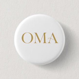 Badge Rond 2,50 Cm Bouton OMA – Épinglette Mémé Allemande Mignonne |