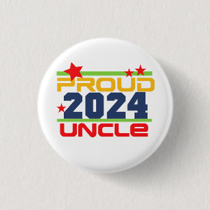 Badge Rond 2,50 Cm Bouton Oncle 2024