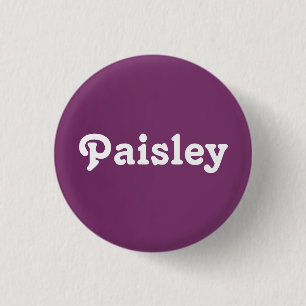 Badge Rond 2,50 Cm Bouton Paisley