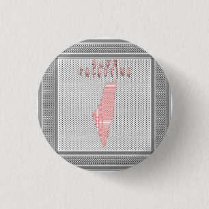 Badge Rond 2,50 Cm Bouton Palestine libre - Bouton épinglé palestinie