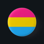 Badge Rond 2,50 Cm Bouton Panoramique<br><div class="desc">Un design simple avec le drapeau pansexuel. "Attraction paneuropéenne à tous les sexes ou sans distinction de sexe." - Jeu de couleurs</div>