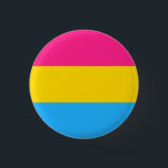 Badge Rond 2,50 Cm Bouton Panoramique<br><div class="desc">Un design simple avec le drapeau pansexuel. "Attraction paneuropéenne à tous les sexes ou sans distinction de sexe." - Jeu de couleurs</div>