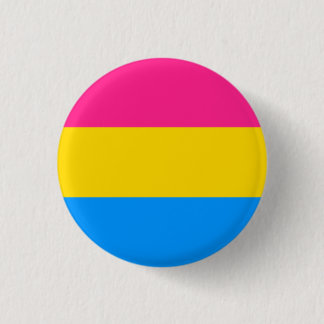 Badge Rond 2,50 Cm Bouton Pansexual de drapeau