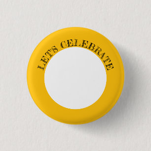 Badge Rond 2,50 Cm Bouton Personnalisable Fêtons
