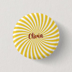 Badge Rond 2,50 Cm Bouton Personnalisé Little Sunshine - Cute, Custom