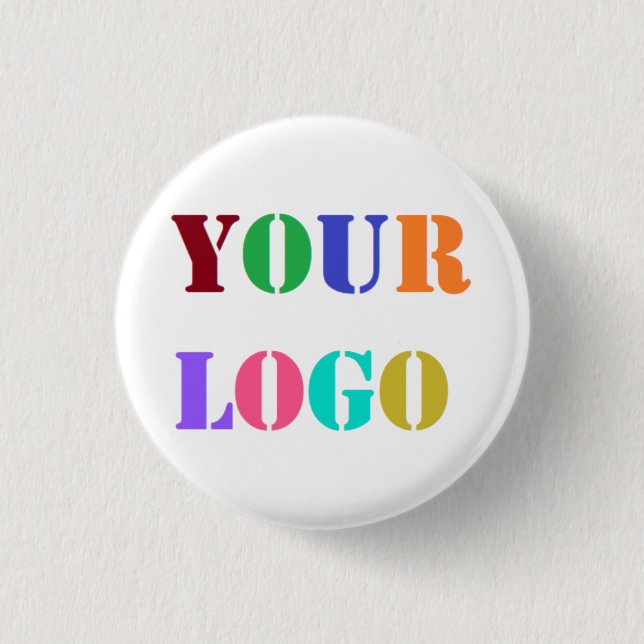 Badge Rond 2,50 Cm Bouton Personnaliser le logo promotionnel de la so (Devant)