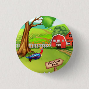 Badge Rond 2,50 Cm Bouton petit Jack Jock Bubbly