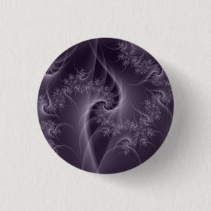 Badge Rond 2,50 Cm Bouton Pinback violet et blanc