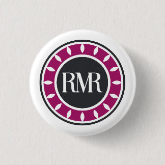 Badge Rond 2,50 Cm Bouton Pinwheel du logo RMR - Diamètre 1 1/4"