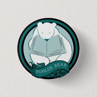 Badge Rond 2,50 Cm Bouton Pohler Bear