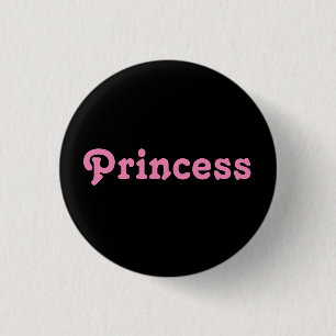 Badge Rond 2,50 Cm Bouton Princesse