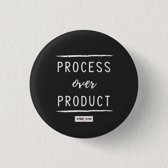 Badge Rond 2,50 Cm Bouton Processus sur produit (Devant)