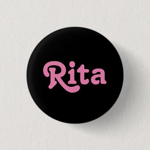 Badge Rond 2,50 Cm Bouton Rita