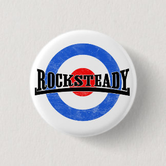 Badge Rond 2,50 Cm Bouton Rocksteady de mod