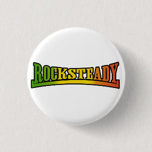 Badge Rond 2,50 Cm Bouton Rocksteady de reggae