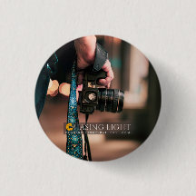 Bouton rond 'Chasing Light Gallery'