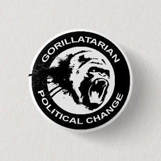 Badge Rond 2,50 Cm Bouton rond de Gorillatarian