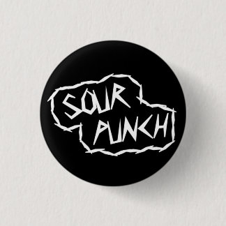 Badge Rond 2,50 Cm Bouton rond de logo (noir)