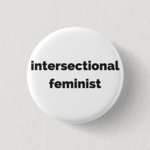 Badge Rond 2,50 Cm bouton rond féministe d'intersectional