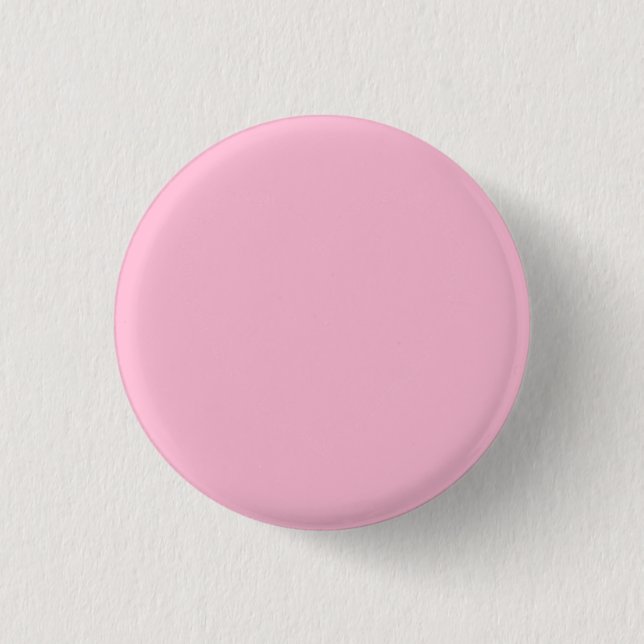 Badge Rond 2,50 Cm Bouton rose personnalisable (Devant)