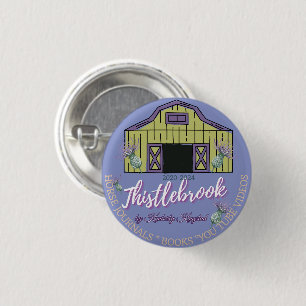 Badge Rond 2,50 Cm Bouton ruban de marque THISTLEBROOK