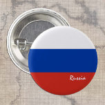 Badge Rond 2,50 Cm Bouton Russie, mode Drapeau Russe patriotique<br><div class="desc">Boutons : Drapeau russe et russe - J'aime mon pays,  voyage,  vacances,  patriotes nationaux / fans de sport</div>
