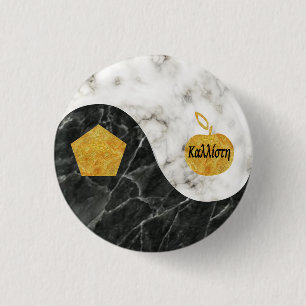 Badge Rond 2,50 Cm Bouton sacré de Chao