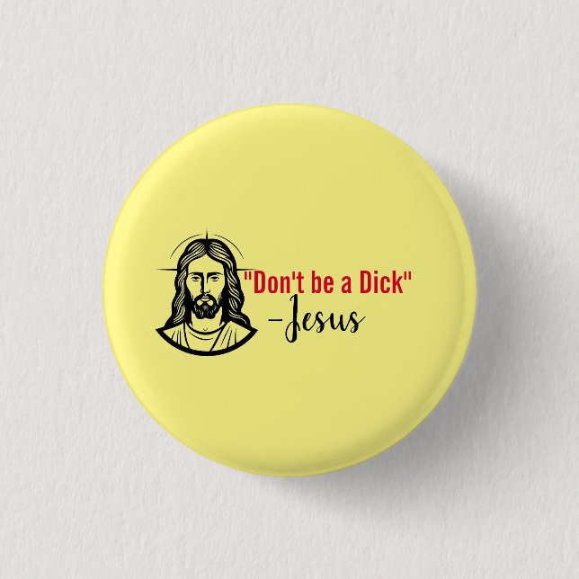 Badge Rond 2,50 Cm Bouton Saint (Devant)