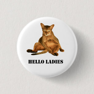 Badge Rond 2,50 Cm Bouton sale de pinback de chat